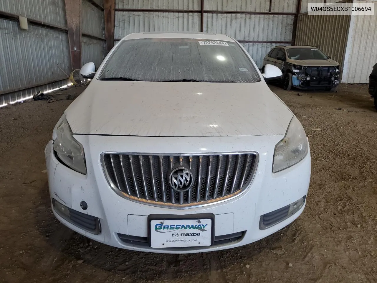 2011 Buick Regal Cxl VIN: W04GS5ECXB1006694 Lot: 73280844