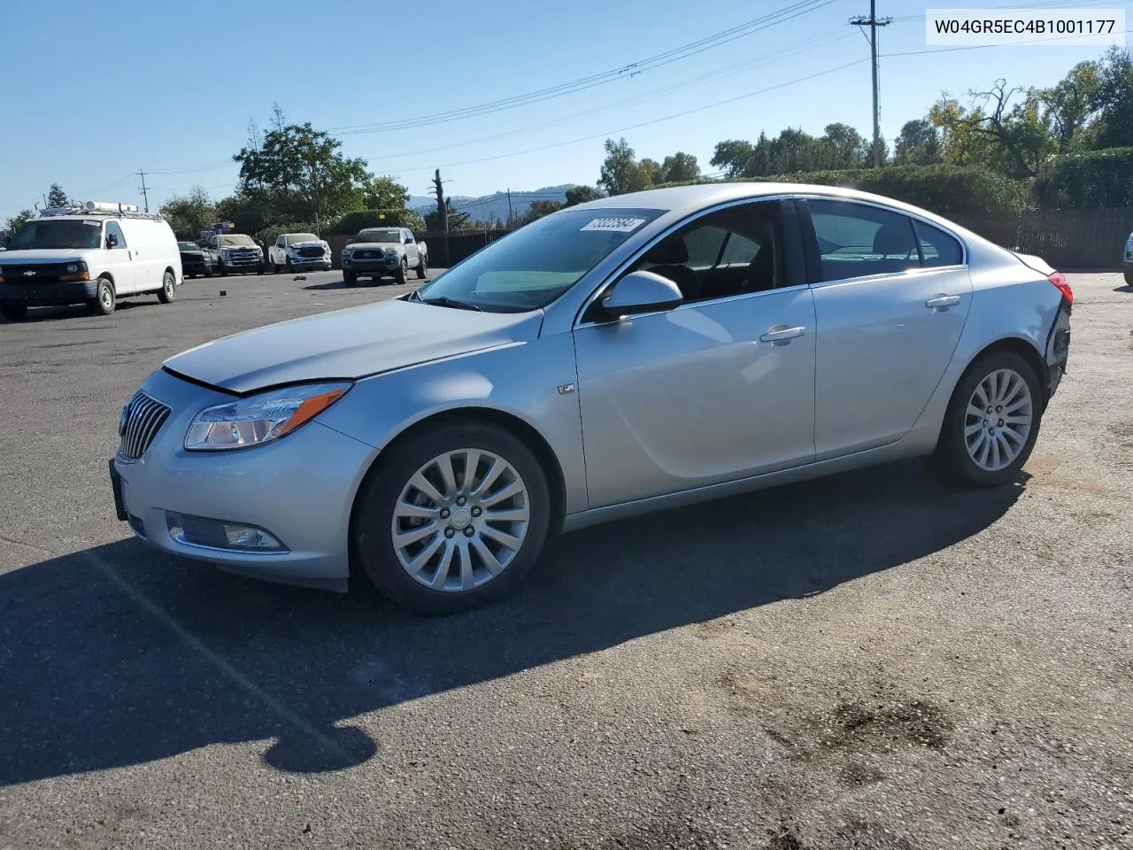 2011 Buick Regal Cxl VIN: W04GR5EC4B1001177 Lot: 73322564