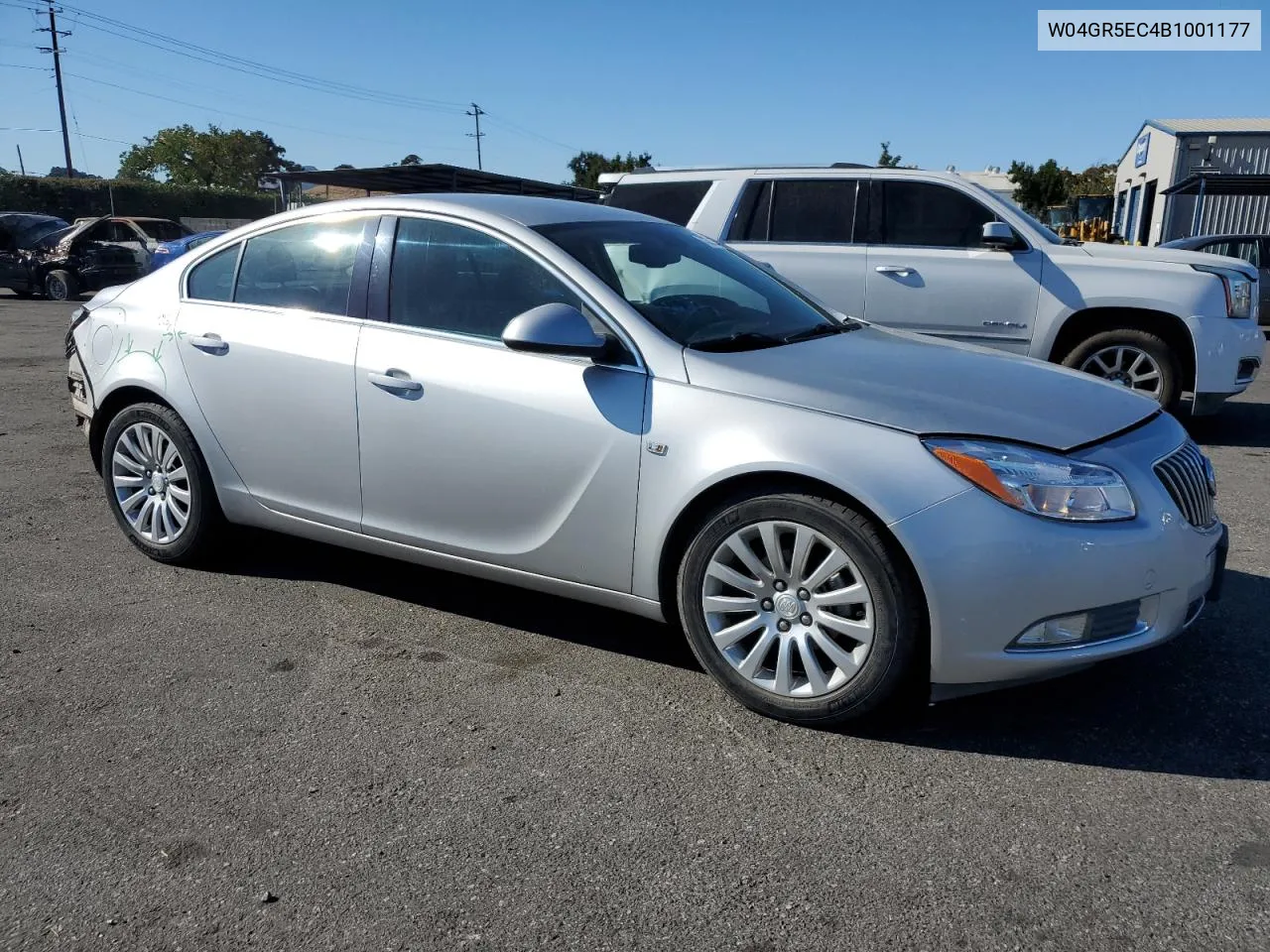 2011 Buick Regal Cxl VIN: W04GR5EC4B1001177 Lot: 73322564