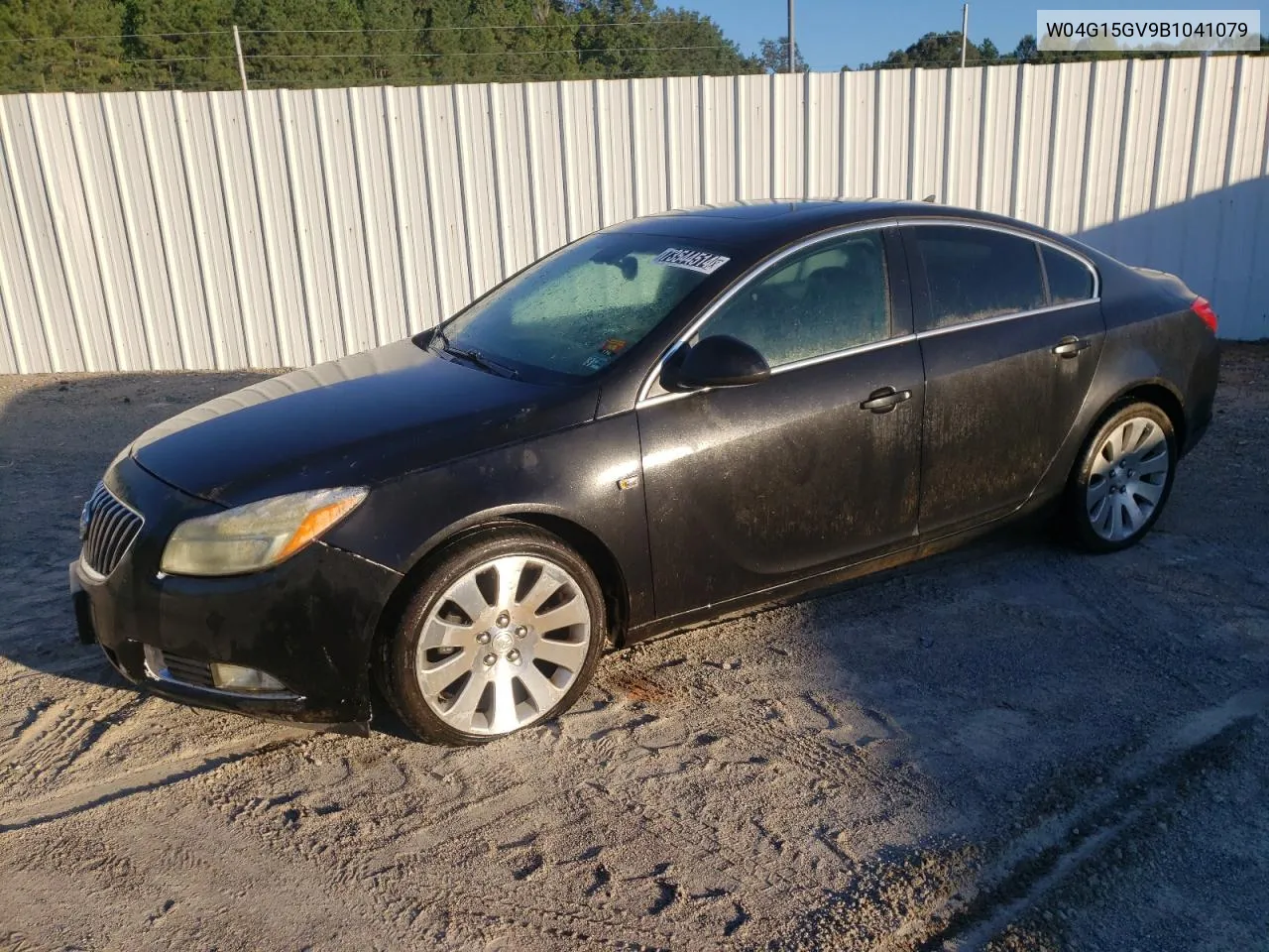 2011 Buick Regal Cxl VIN: W04G15GV9B1041079 Lot: 73544514