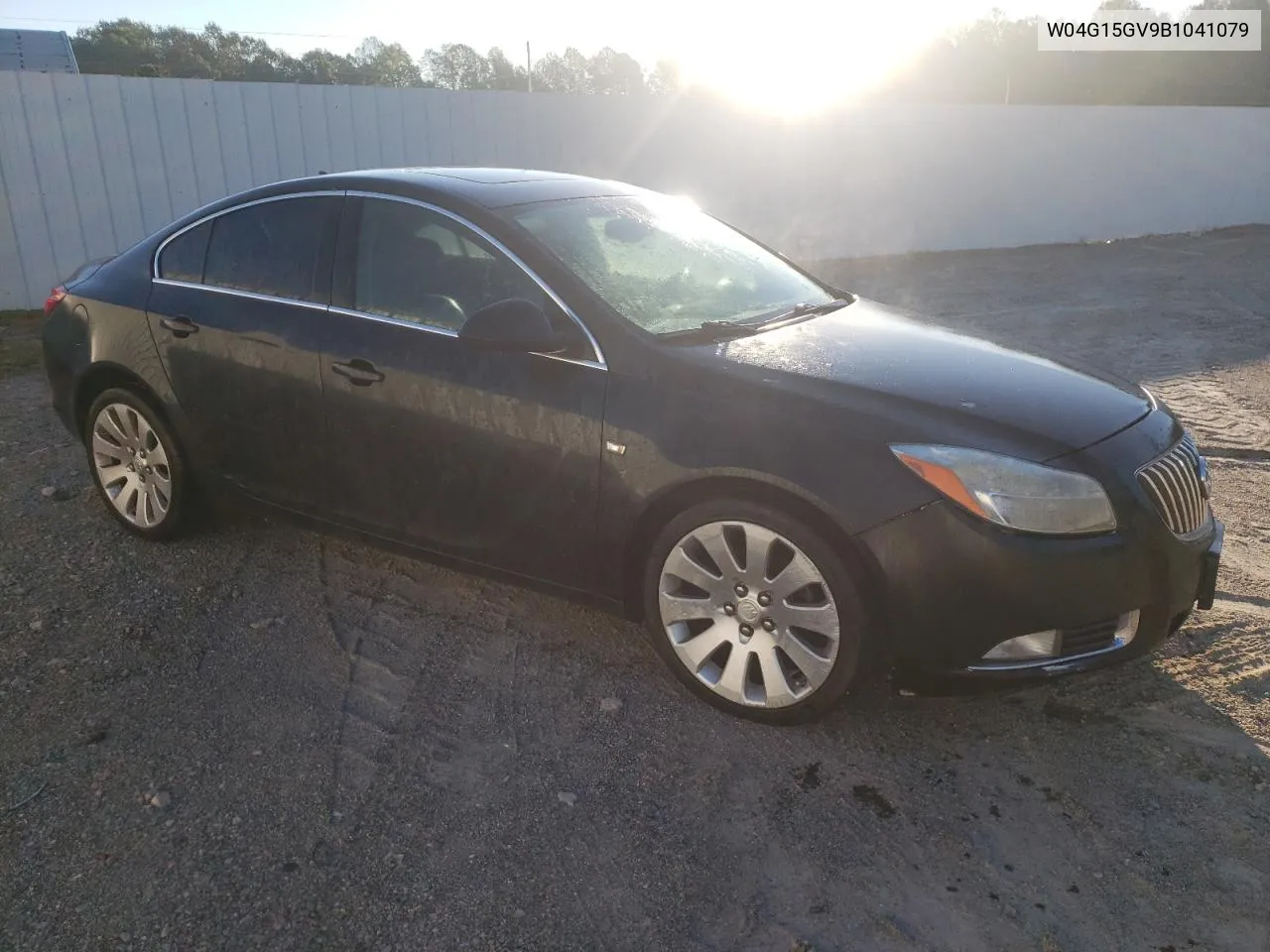 2011 Buick Regal Cxl VIN: W04G15GV9B1041079 Lot: 73544514