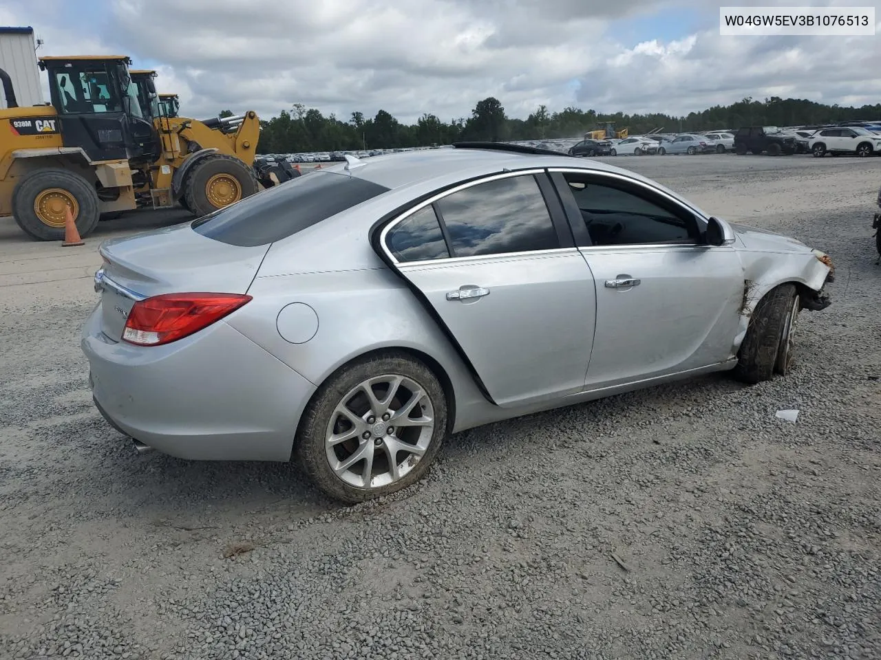 2011 Buick Regal Cxl VIN: W04GW5EV3B1076513 Lot: 73584234