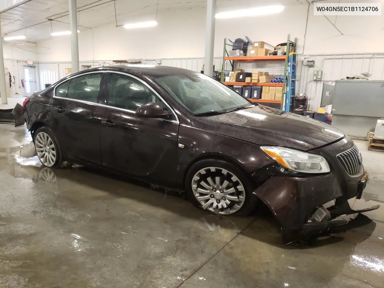 2011 Buick Regal Cxl VIN: W04GN5EC1B1124706 Lot: 74034214