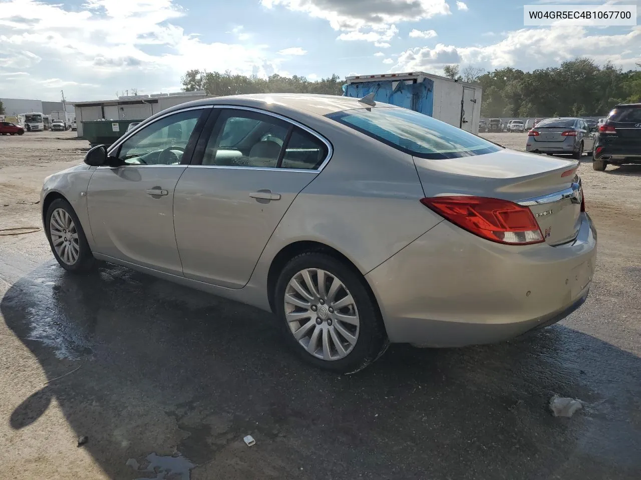 2011 Buick Regal Cxl VIN: W04GR5EC4B1067700 Lot: 74318824