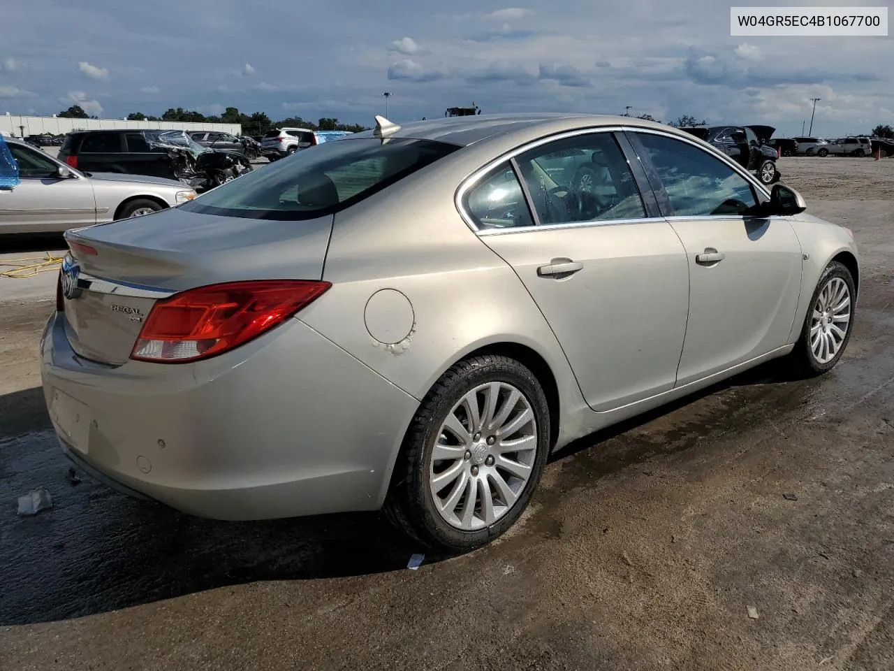 2011 Buick Regal Cxl VIN: W04GR5EC4B1067700 Lot: 74318824