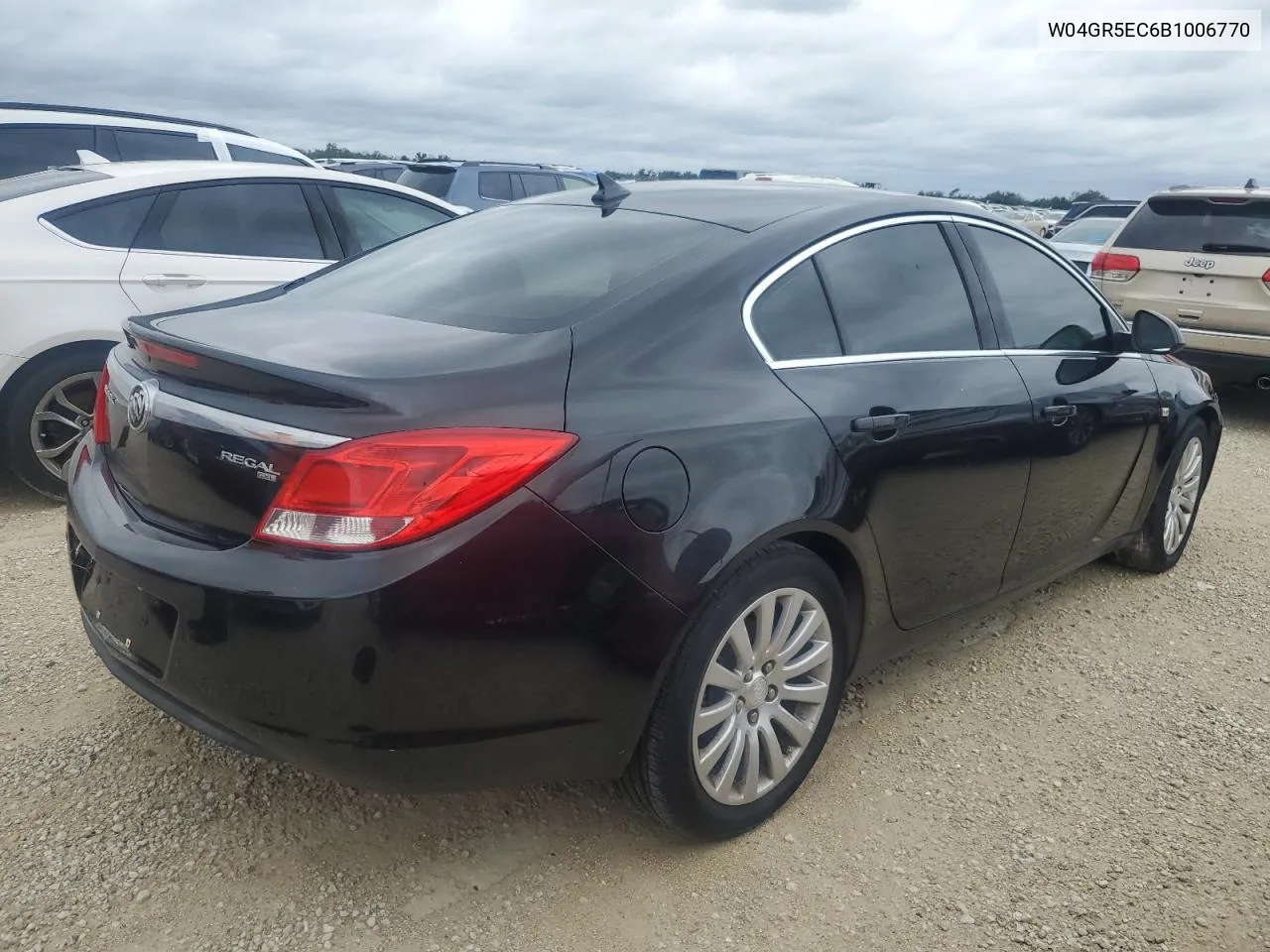 2011 Buick Regal Cxl VIN: W04GR5EC6B1006770 Lot: 74372474