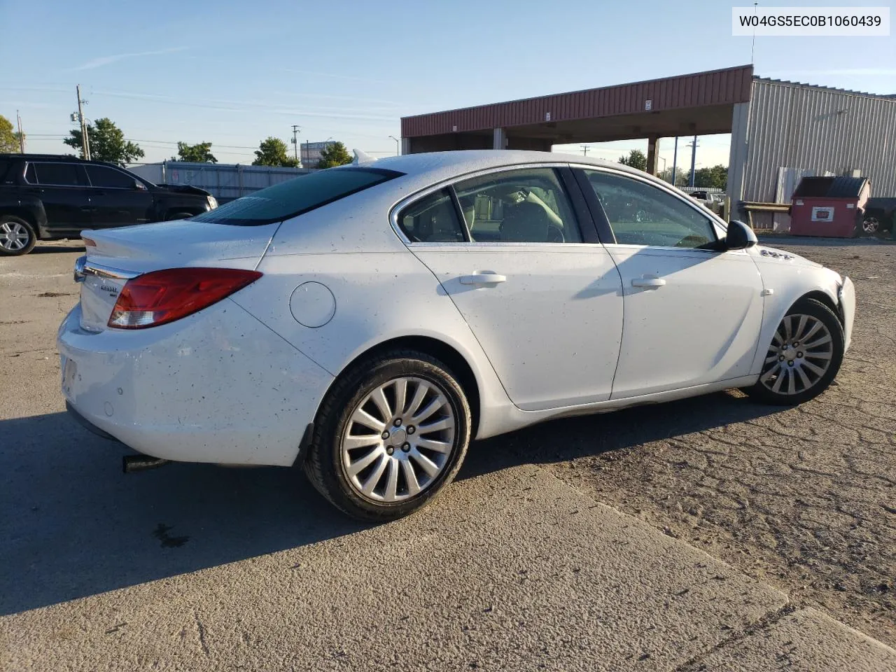 2011 Buick Regal Cxl VIN: W04GS5EC0B1060439 Lot: 74436214