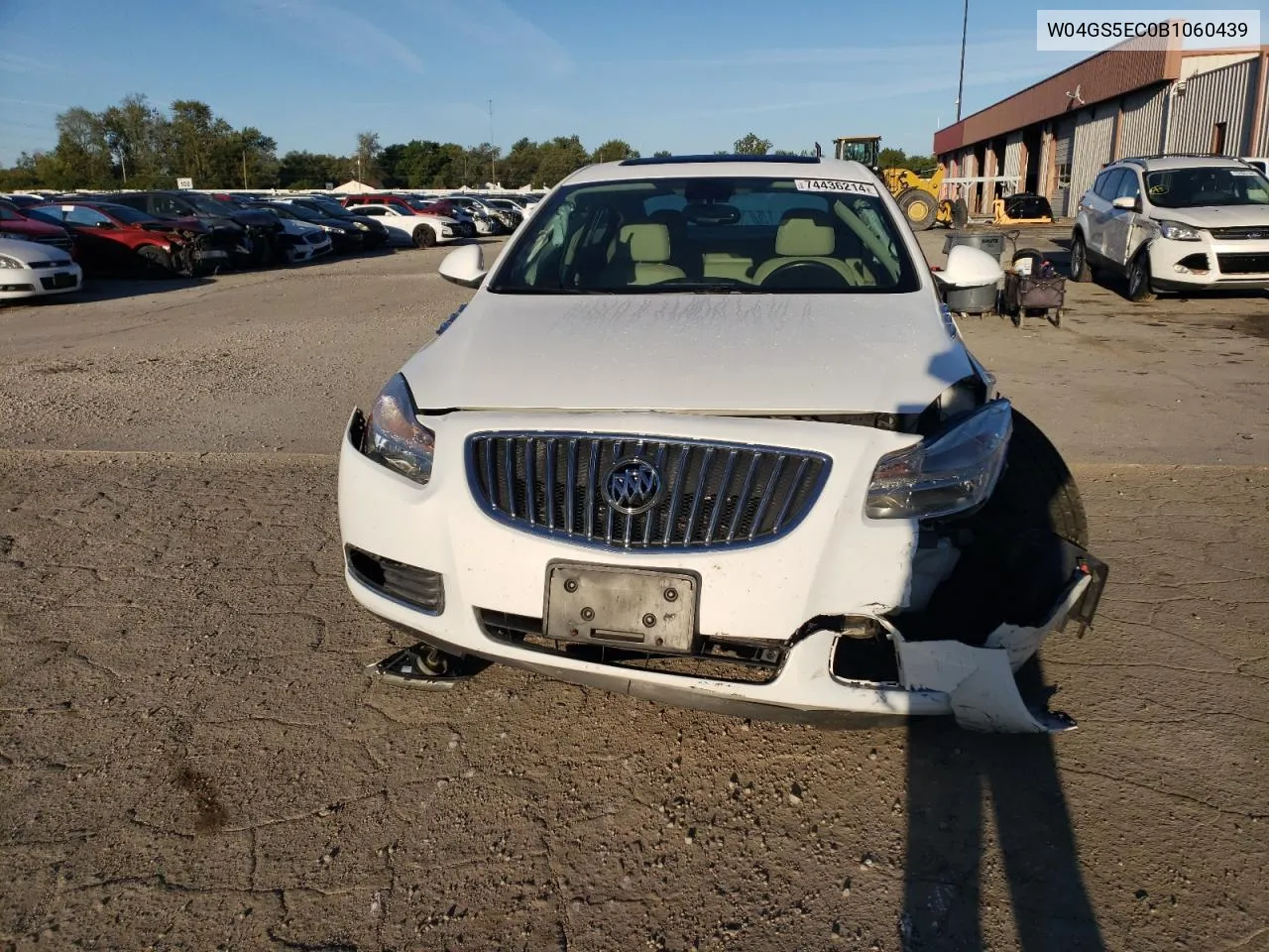 2011 Buick Regal Cxl VIN: W04GS5EC0B1060439 Lot: 74436214