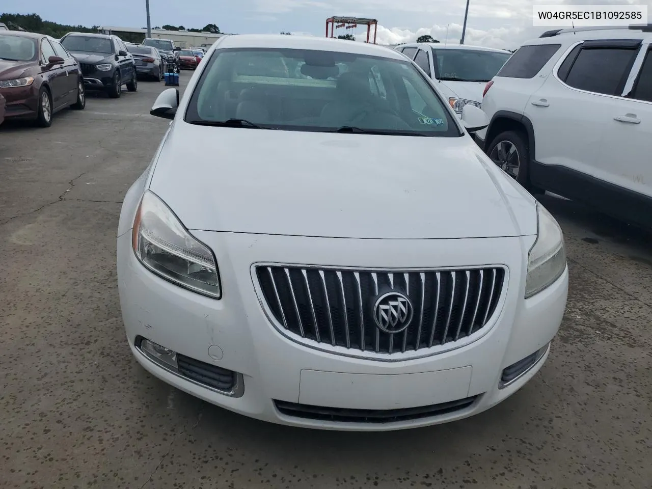 2011 Buick Regal Cxl VIN: W04GR5EC1B1092585 Lot: 74452494