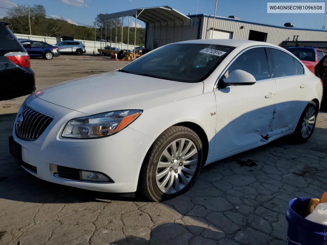 2011 Buick Regal Cxl VIN: W04GN5EC9B1096508 Lot: 74712914