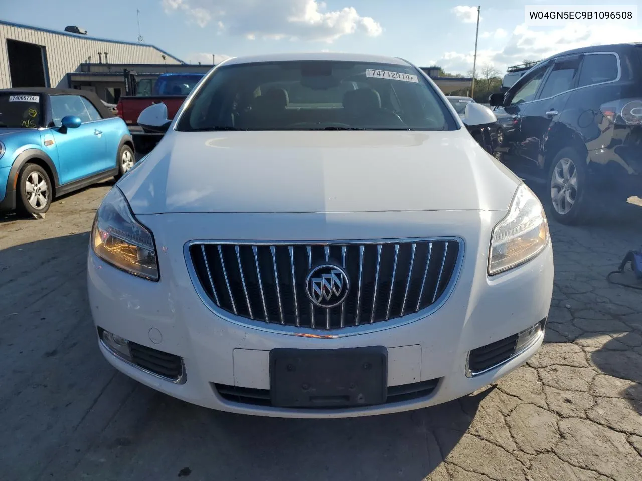 2011 Buick Regal Cxl VIN: W04GN5EC9B1096508 Lot: 74712914