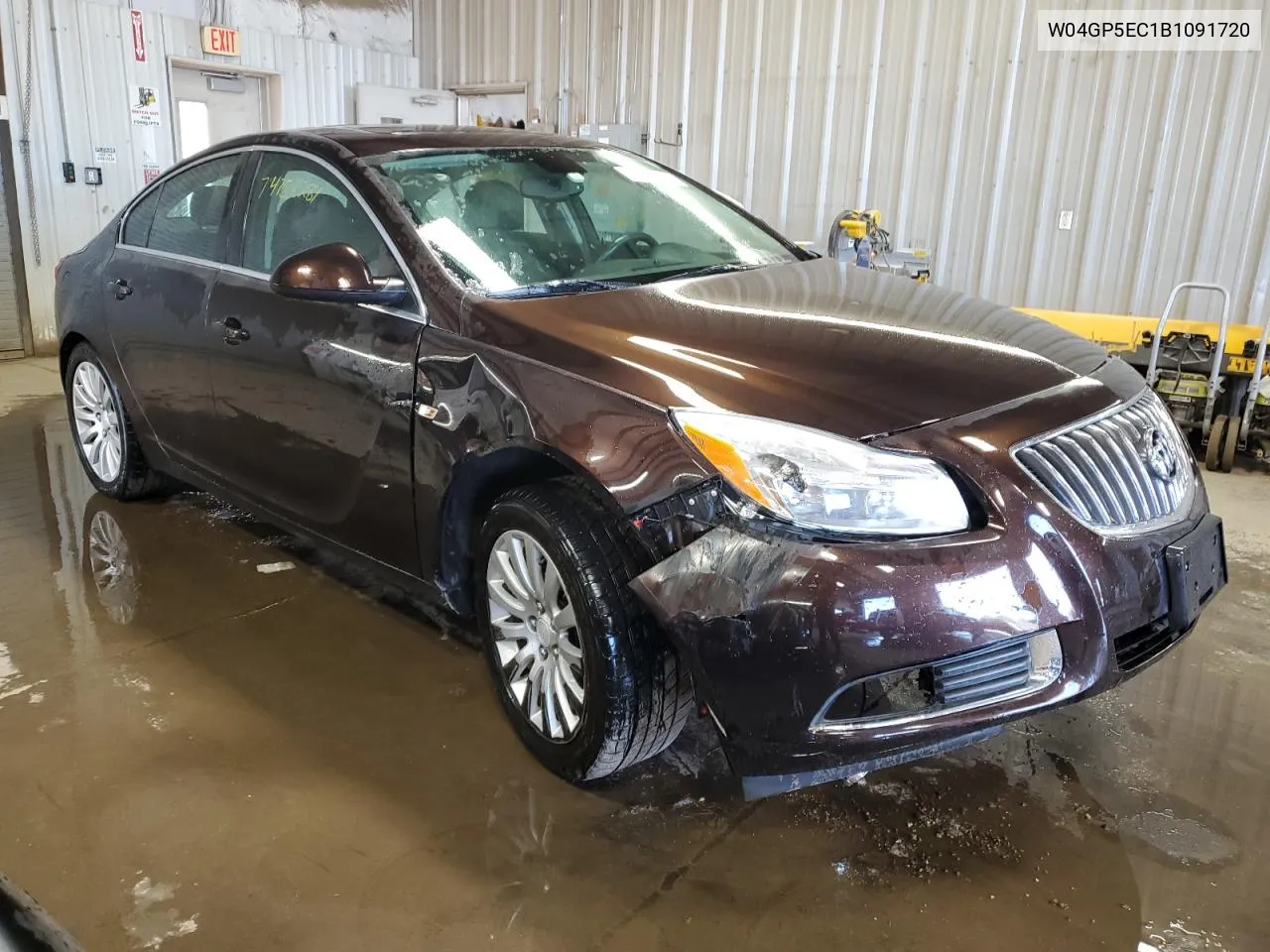 2011 Buick Regal Cxl VIN: W04GP5EC1B1091720 Lot: 74758284