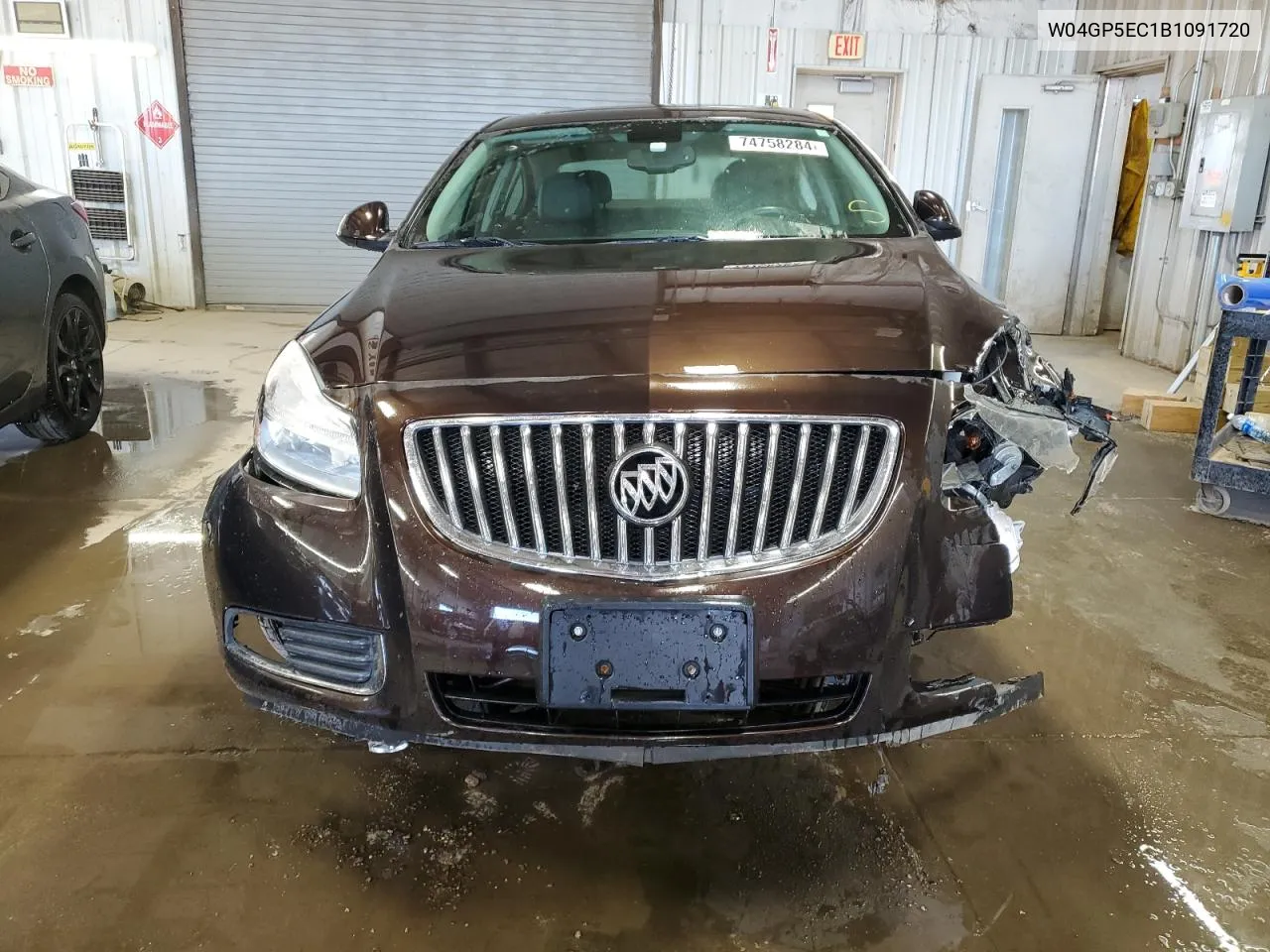 2011 Buick Regal Cxl VIN: W04GP5EC1B1091720 Lot: 74758284