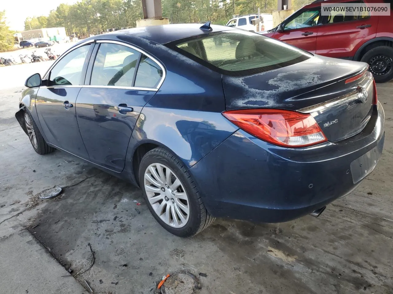 2011 Buick Regal Cxl VIN: W04GW5EV1B1076090 Lot: 74891904