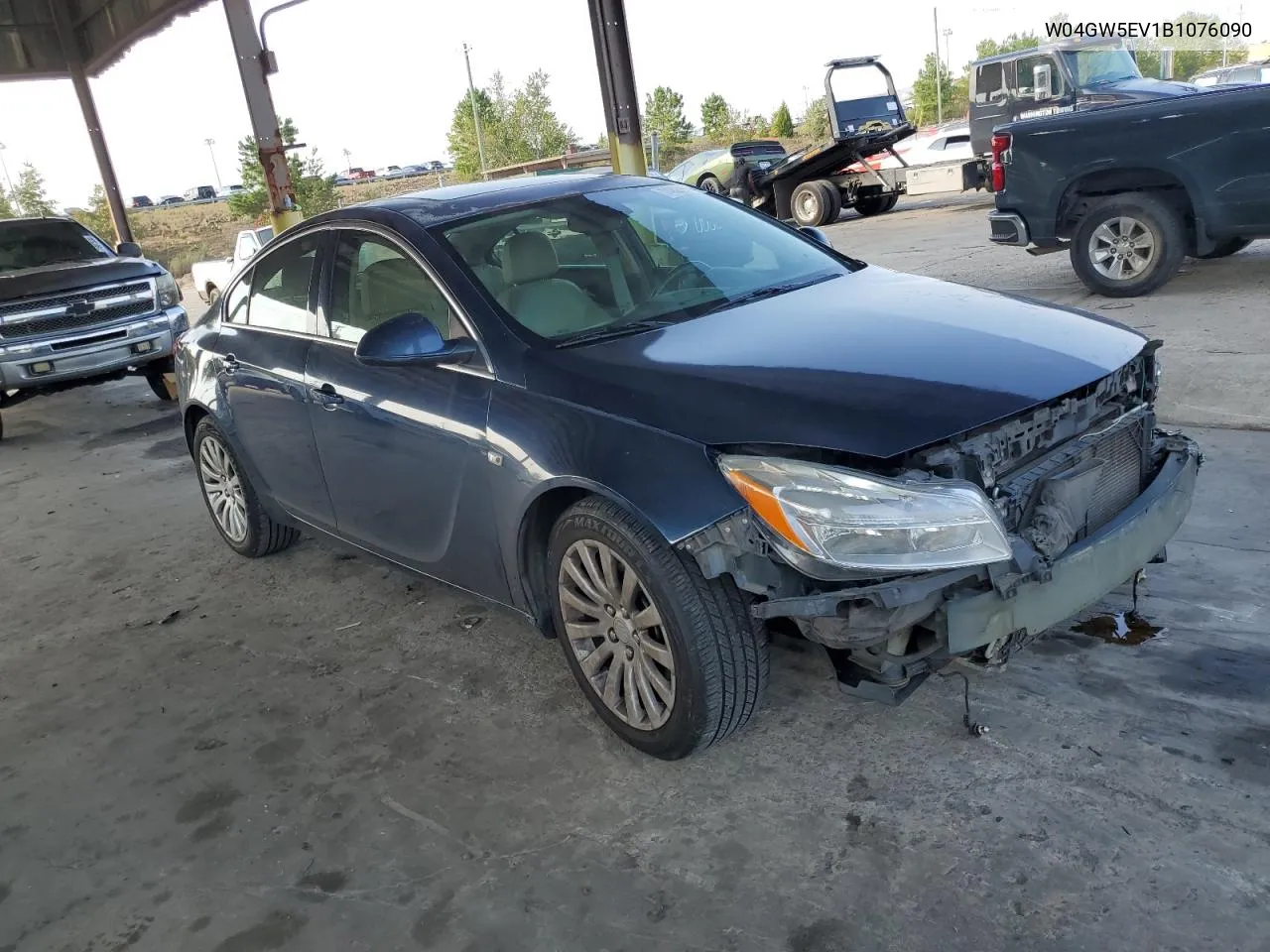 2011 Buick Regal Cxl VIN: W04GW5EV1B1076090 Lot: 74891904