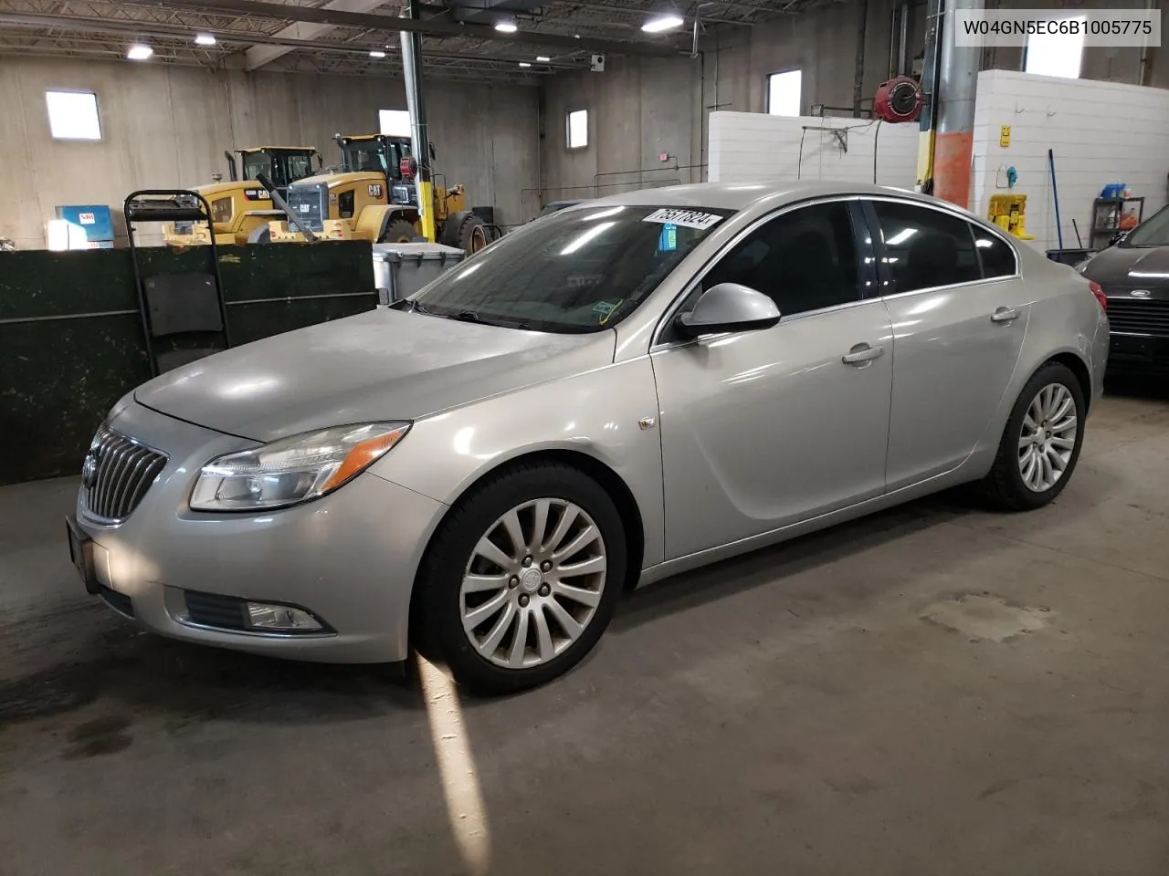 2011 Buick Regal Cxl VIN: W04GN5EC6B1005775 Lot: 75577824