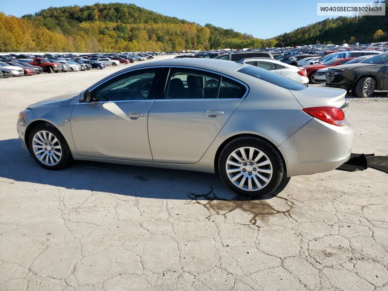 2011 Buick Regal Cxl VIN: W04GS5EC3B1026639 Lot: 75656264