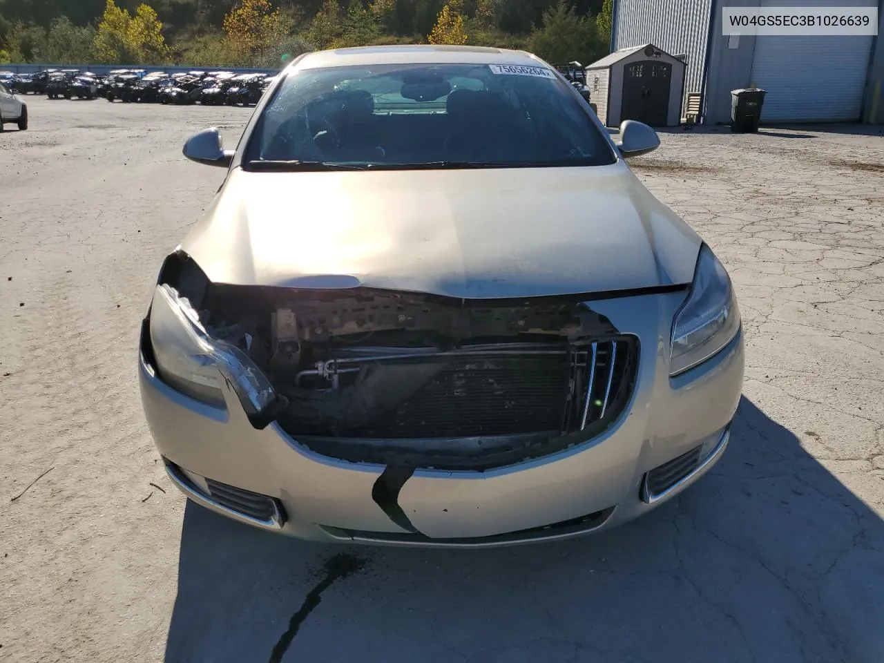 2011 Buick Regal Cxl VIN: W04GS5EC3B1026639 Lot: 75656264