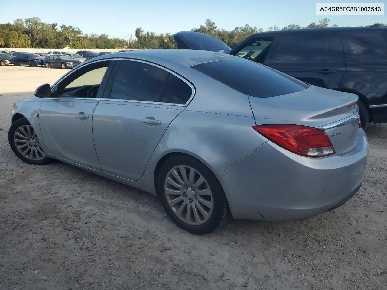 2011 Buick Regal Cxl VIN: W04GR5EC8B1002543 Lot: 75992014