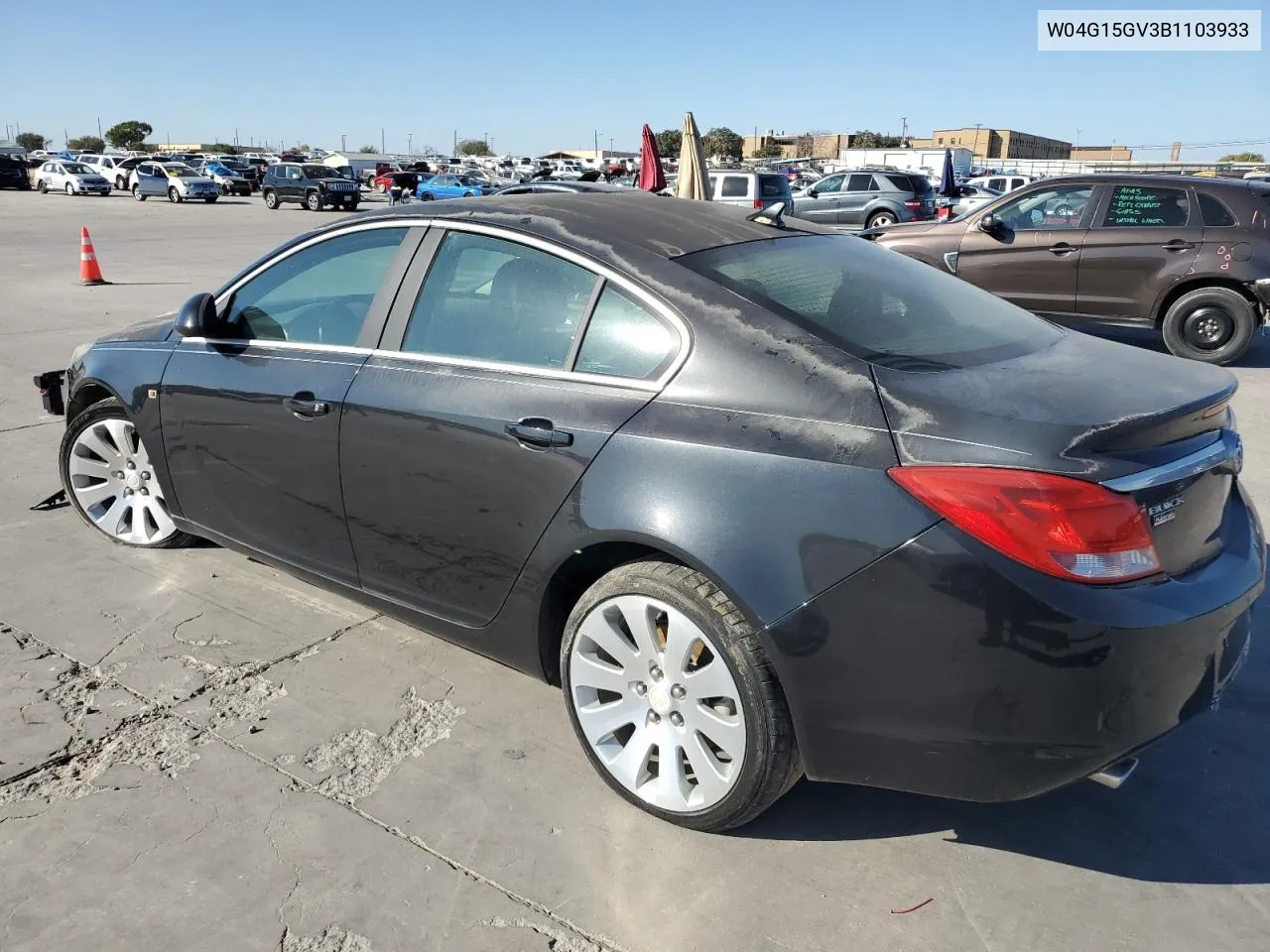 2011 Buick Regal Cxl VIN: W04G15GV3B1103933 Lot: 76320814