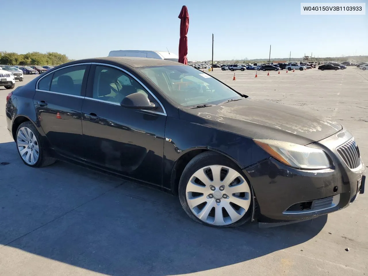 W04G15GV3B1103933 2011 Buick Regal Cxl