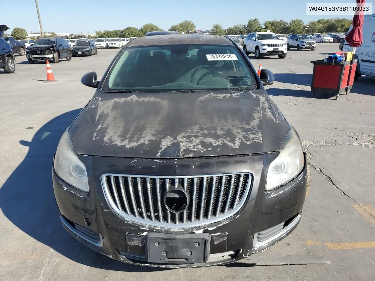 2011 Buick Regal Cxl VIN: W04G15GV3B1103933 Lot: 76320814