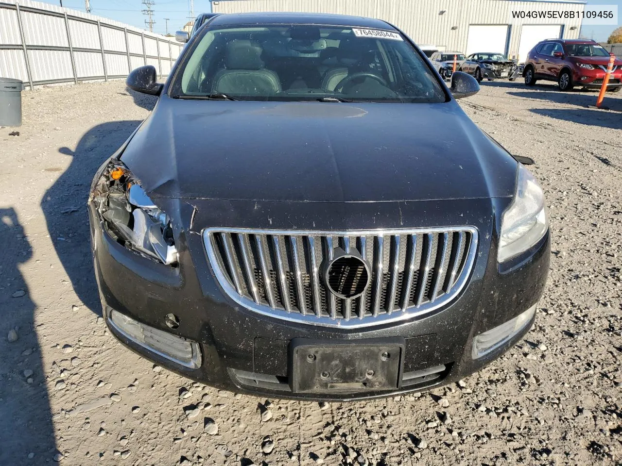 2011 Buick Regal Cxl VIN: W04GW5EV8B1109456 Lot: 76458044