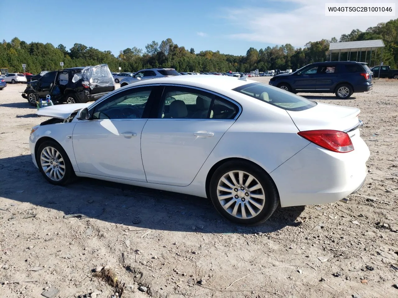 2011 Buick Regal Cxl VIN: W04GT5GC2B1001046 Lot: 76458194