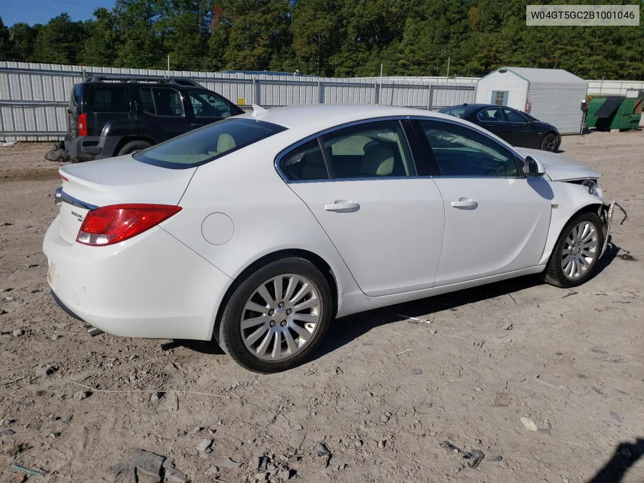 2011 Buick Regal Cxl VIN: W04GT5GC2B1001046 Lot: 76458194