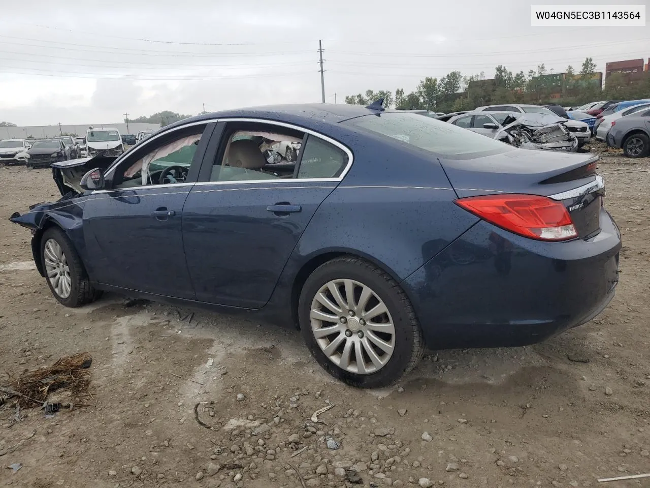 2011 Buick Regal Cxl VIN: W04GN5EC3B1143564 Lot: 76599564