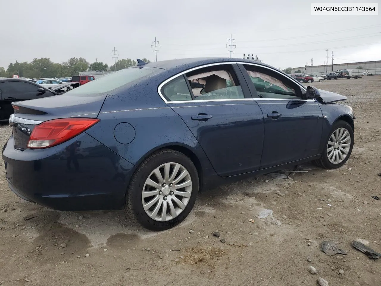 2011 Buick Regal Cxl VIN: W04GN5EC3B1143564 Lot: 76599564