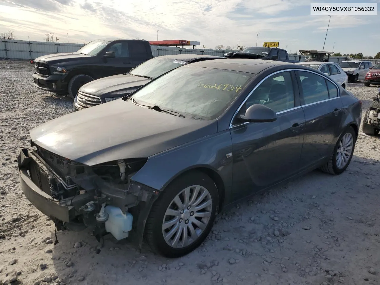 2011 Buick Regal Cxl VIN: W04GY5GVXB1056332 Lot: 76626934