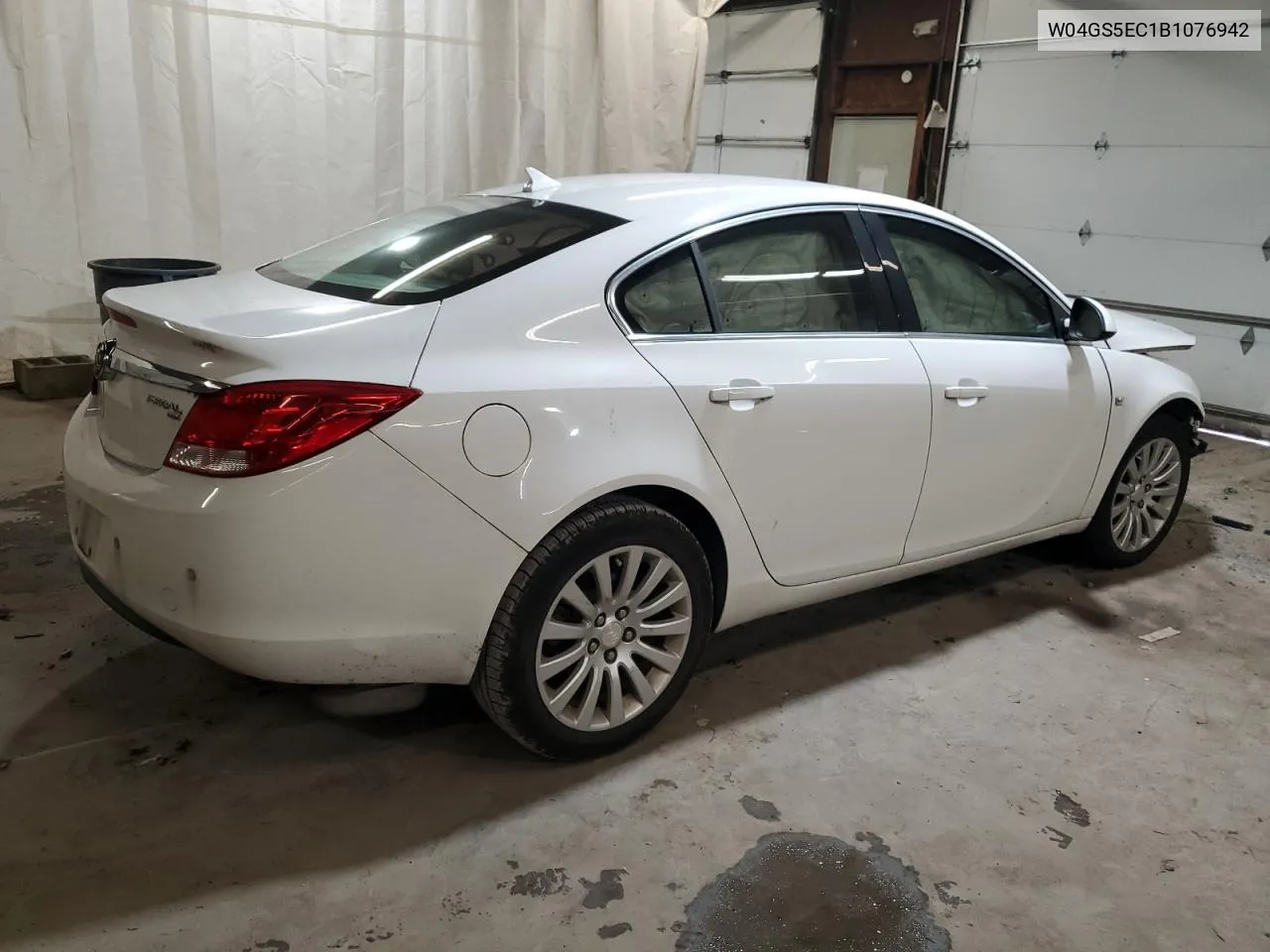 2011 Buick Regal Cxl VIN: W04GS5EC1B1076942 Lot: 76808954