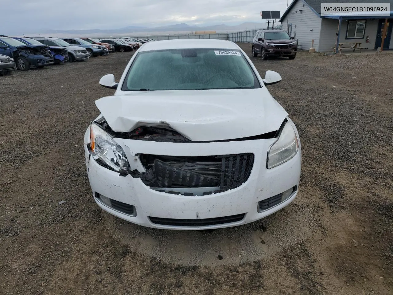 2011 Buick Regal Cxl VIN: W04GN5EC1B1096924 Lot: 76880434