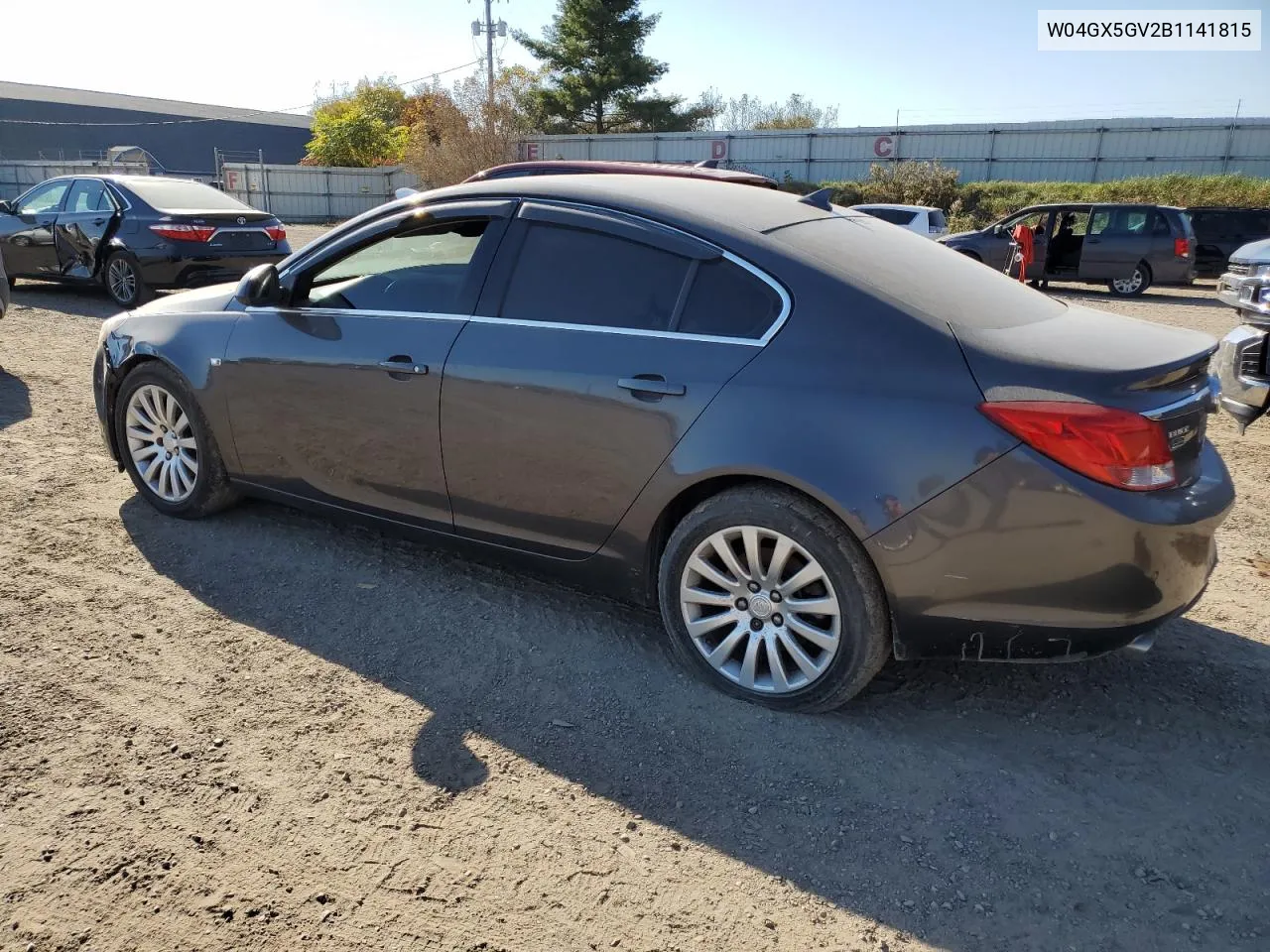 2011 Buick Regal Cxl VIN: W04GX5GV2B1141815 Lot: 76996084