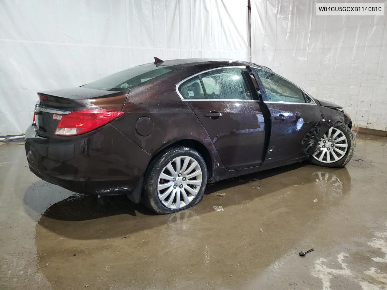 2011 Buick Regal Cxl VIN: W04GU5GCXB1140810 Lot: 77656524