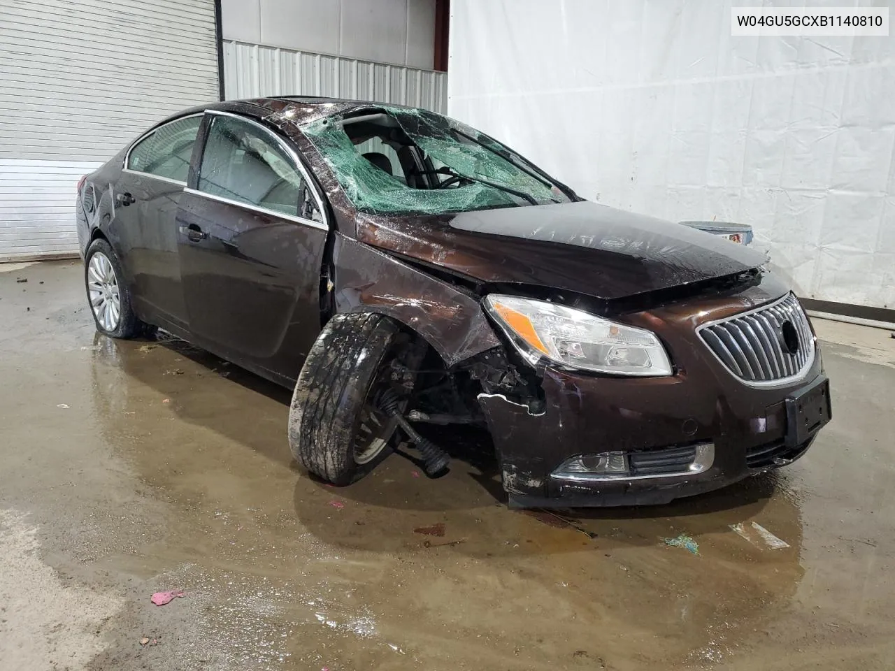 2011 Buick Regal Cxl VIN: W04GU5GCXB1140810 Lot: 77656524