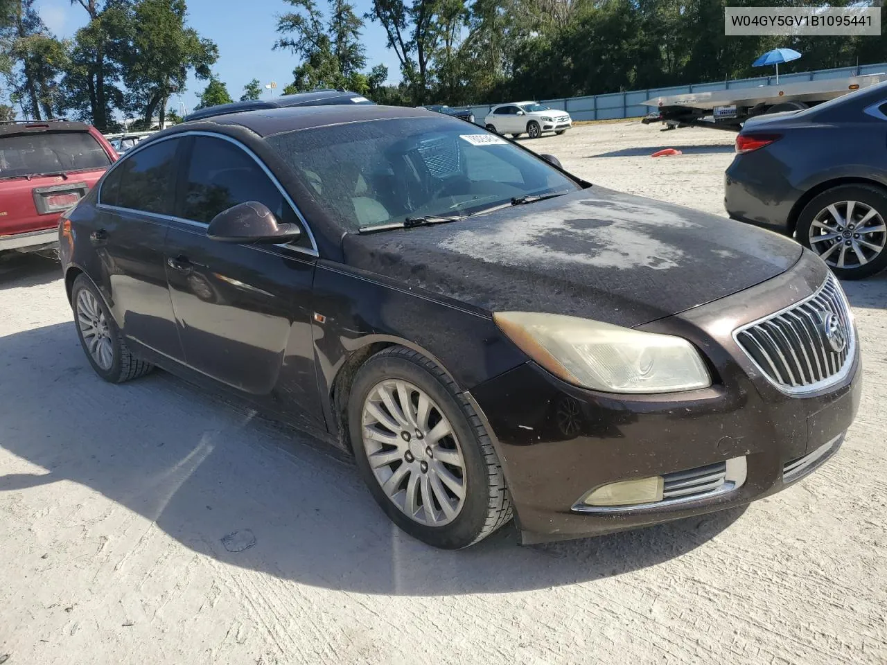 W04GY5GV1B1095441 2011 Buick Regal Cxl