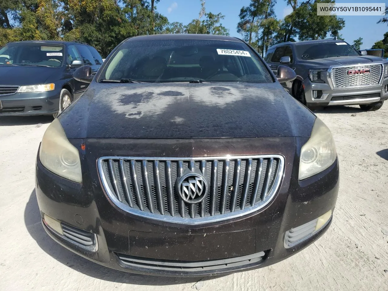 W04GY5GV1B1095441 2011 Buick Regal Cxl