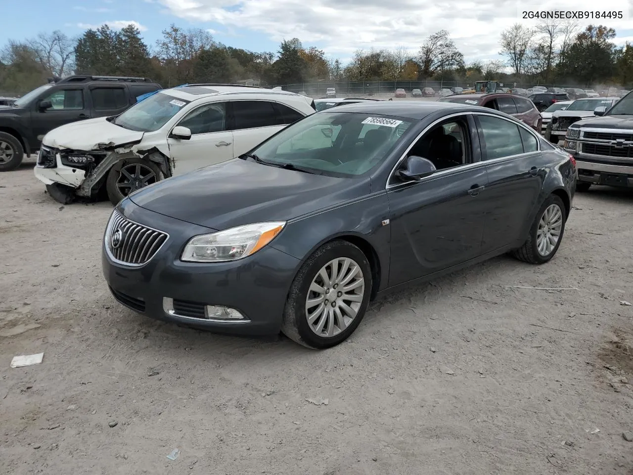 2011 Buick Regal Cxl VIN: 2G4GN5ECXB9184495 Lot: 78598564