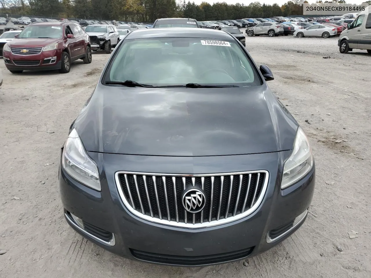 2011 Buick Regal Cxl VIN: 2G4GN5ECXB9184495 Lot: 78598564