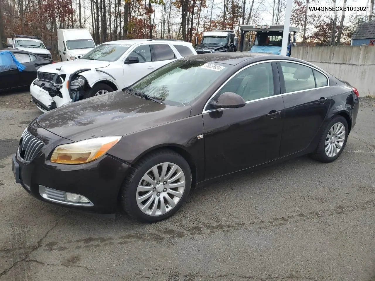 2011 Buick Regal Cxl VIN: W04GN5ECXB1093021 Lot: 78655924