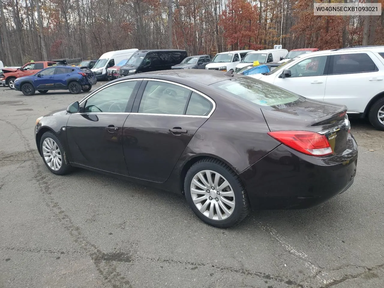 2011 Buick Regal Cxl VIN: W04GN5ECXB1093021 Lot: 78655924