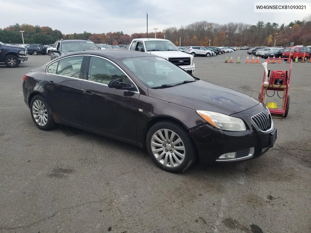 2011 Buick Regal Cxl VIN: W04GN5ECXB1093021 Lot: 78655924