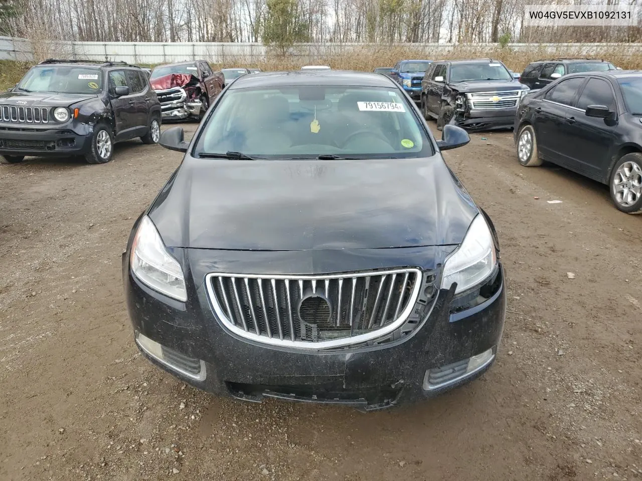 2011 Buick Regal Cxl VIN: W04GV5EVXB1092131 Lot: 79156794