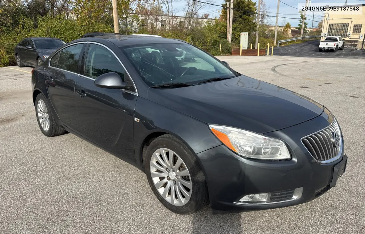 2011 Buick Regal Cxl VIN: 2G4GN5EC9B9187548 Lot: 80215464