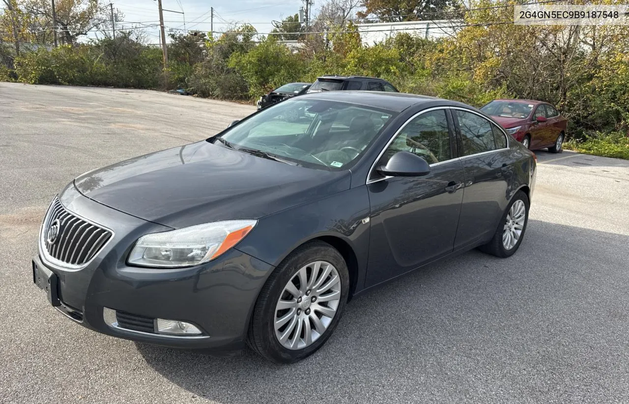 2011 Buick Regal Cxl VIN: 2G4GN5EC9B9187548 Lot: 80215464