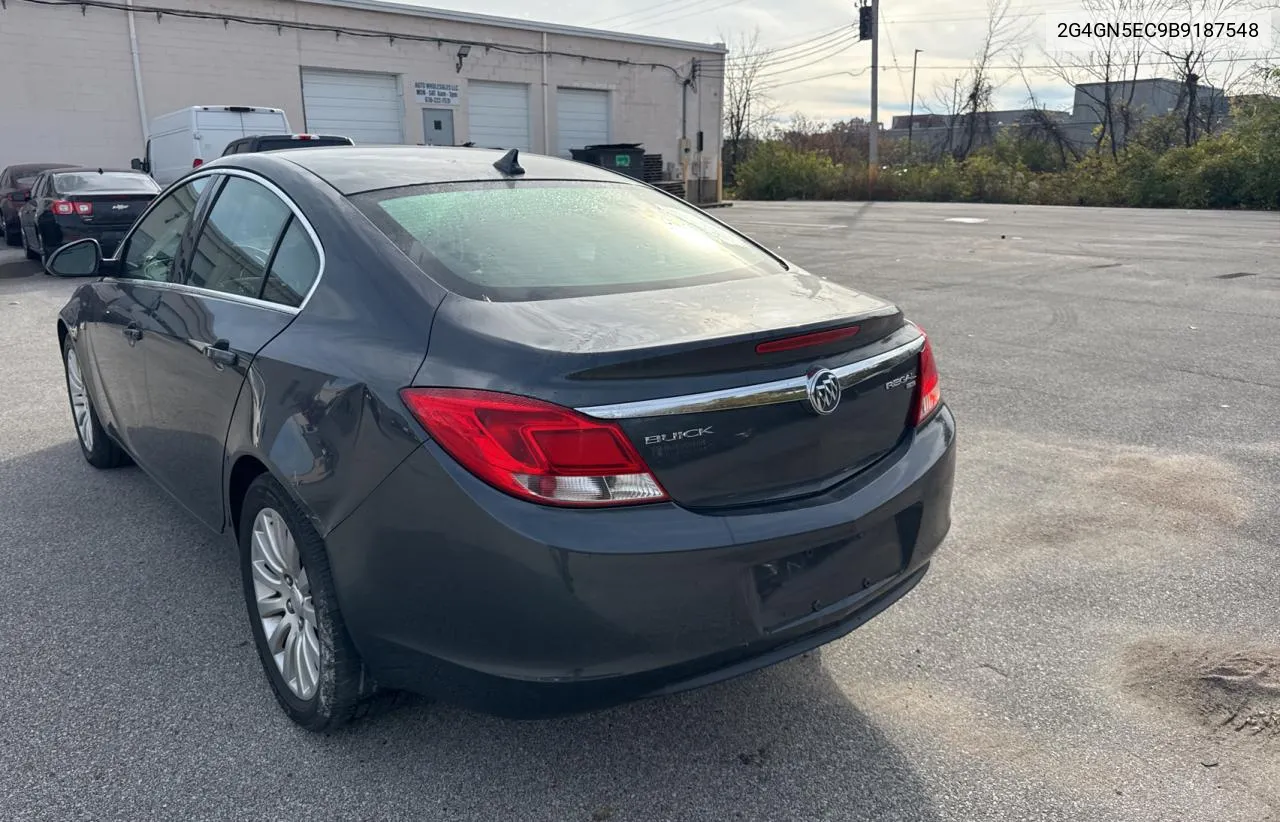 2011 Buick Regal Cxl VIN: 2G4GN5EC9B9187548 Lot: 80215464