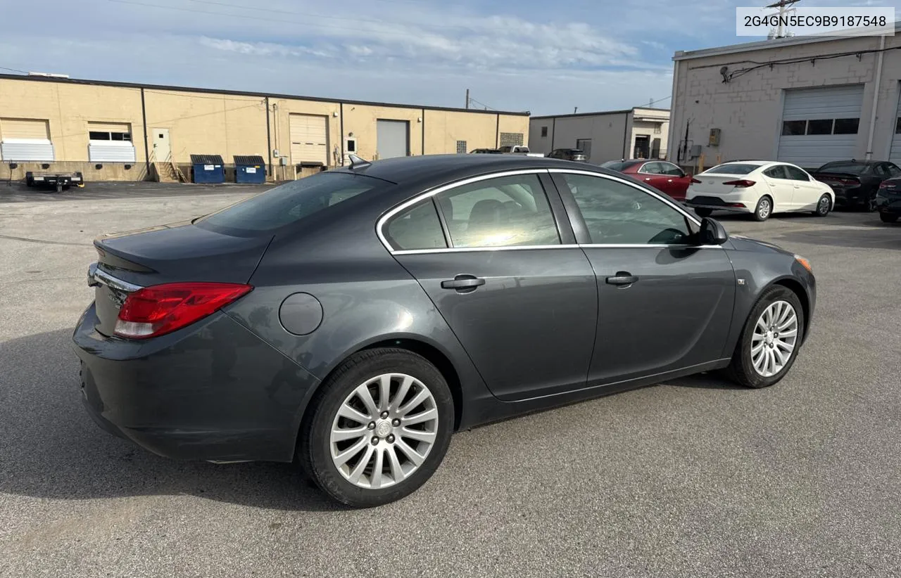 2011 Buick Regal Cxl VIN: 2G4GN5EC9B9187548 Lot: 80215464