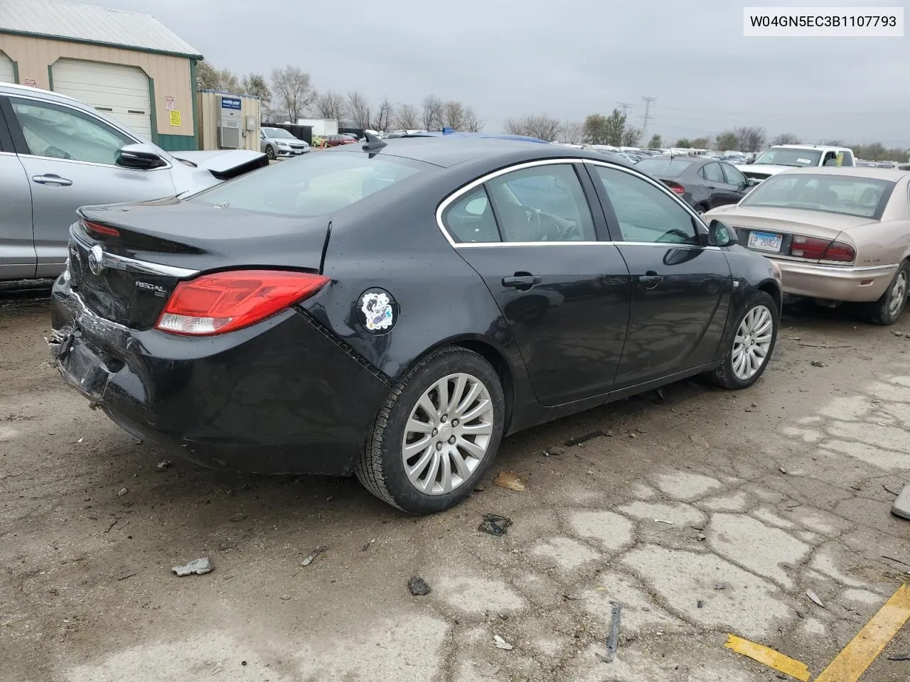 2011 Buick Regal Cxl VIN: W04GN5EC3B1107793 Lot: 80669934